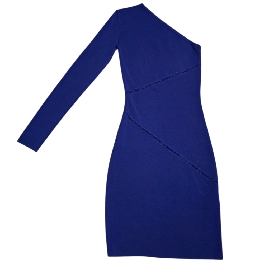 Emilio Pucci Knit Bodycon Dress in Royal Purple Size Small